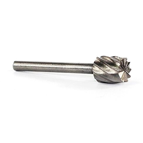 6PCS HSS Rotary Multi Tool Burr Routing Router Bit Mill Cutter Attachment Compatible High Speed Steel Rotary Burr for in Saudi Arabia