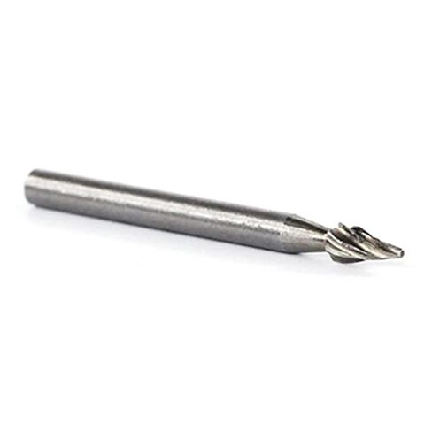 6PCS HSS Rotary Multi Tool Burr Routing Router Bit Mill Cutter Attachment Compatible High Speed Steel Rotary Burr for in Saudi Arabia