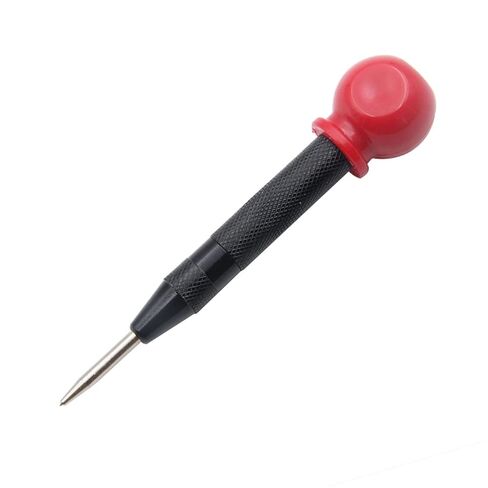 5 Inch Automatic Center Punch Spring Loaded Marking Starting Holes Tool Wood Press Dent Marker Woodwork Tool Hole Drill Bits 1Pcs(Black) in Saudi Arabia