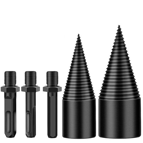 32/42 مم مثقاب فاصل الحطب مستدير/سداسي/مثلث عرقوب تقطيع الحطب مخرطة لكمة الخشب آلة كسر الخشب قطعة واحدة (عرقوب مستدير) in Kuwait