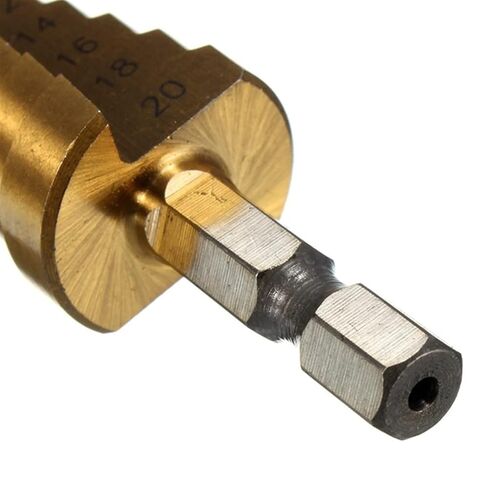 3 قطعة 3-12 مللي متر 4-12 مللي متر 4-20 مللي متر HSS مستقيم الأخدود خطوة مثقاب الخشب المغلفة الخشب المعادن ثقب القاطع الأساسية مخروط الحفر طقم أدوات in Kuwait