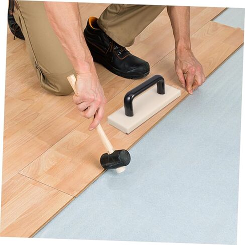 Angoily Tapping Block for Vinyl Planking and Installation Tool Nylon Construction with Convenient Handle for Hardwood Projects Versatile Flooring Accessory for Efficient Installation in Saudi Arabia