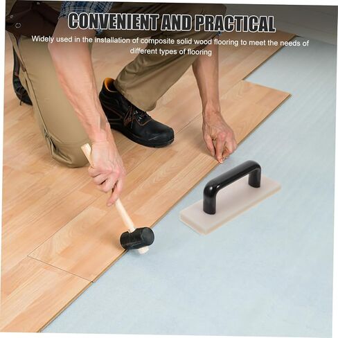 Tofficu Nylon Tapping Block Tool Handle Floor Installation Accessory for Hardwood and Vinyl Plank Flooring Efficient and Scratch-resistant Tapping for Indoor Use in Saudi Arabia