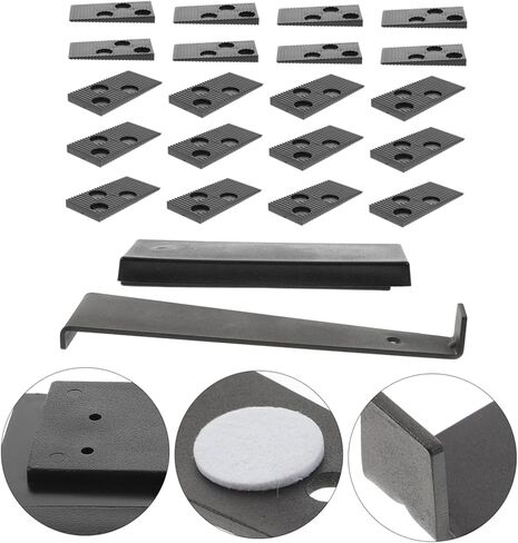 NUOBESTY 1set Wood Flooring Vinyl Installation Tool Kit Pull Bar Tapping Block and Spacers for Laminate Hardwood Flooring in Saudi Arabia