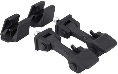 Generic طقمان من ماسكات وأقواس أمان مزلاج غطاء المحرك لـ JK 2007-2016، بجودة ممتازة، متينة، 55395653AF، مصممة خصيصًا لـ in Kuwait