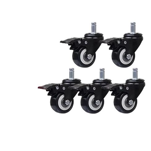 5 Pieces/lot 2-inch Universal Computer Chair/Clip Spring M11 Lift Office Chair Wheel/Universal Brake Wheel(A-Universal-M11) in Saudi Arabia