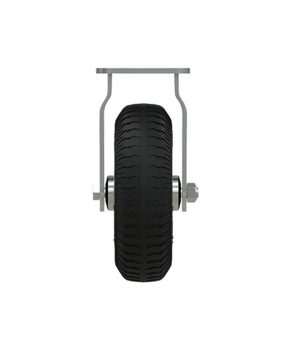 1 Pack Casters Factory 8 Inch Inflatable Rubber Directional Wheels for Aviation Hotel Service Garage Entrance Car Luggage Trolley in Saudi Arabia