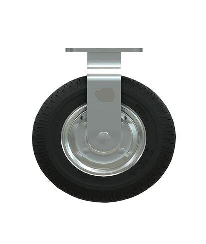 1 Pack Casters Factory 8 Inch Inflatable Rubber Directional Wheels for Aviation Hotel Service Garage Entrance Car Luggage Trolley in Saudi Arabia