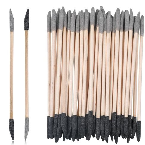50 PCS Sanding Sticks, Double End Fine Detailing Sanding Stick Matchsticks Sanding Twigs for Plastic Models, Fine Detailing Sanding Tools Tight Spaces Wood, 120/280 Grit 5.4 X 0.2 Inch in Saudi Arabia