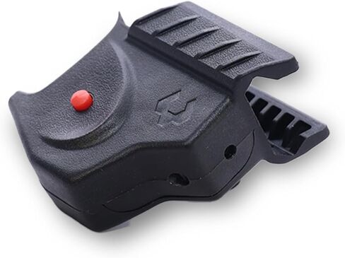 جهاز رؤية الليزر الأحمر من سلسلة Viridian E متوافق مع جهاز رؤية البندقية S&W Bodyguard 2 مع مفتاح تشغيل وإيقاف يمكن استخدامه بكلتا اليدين، أسود in Kuwait
