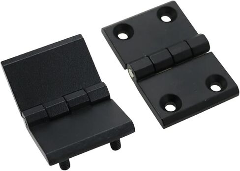 ملحقات مفصلات الأبواب المربعة الموسعة والموسعة من سبائك الزنك قطعة واحدة (فلاش كروم كبير) in Kuwait