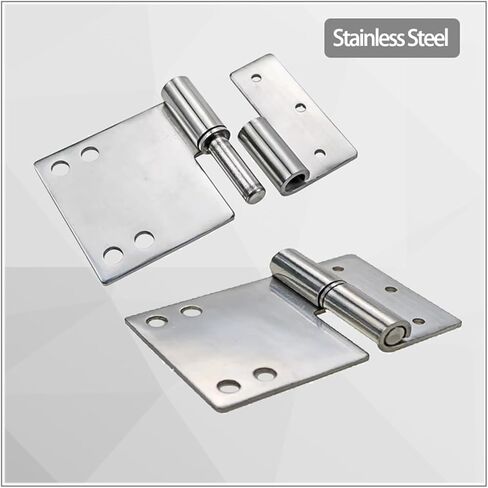 Stainless Steel Detachable Movable Hinges 1Pcs(Left) in Saudi Arabia