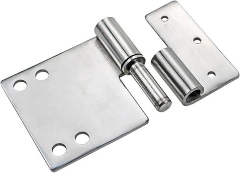 Stainless Steel Detachable Movable Hinges 1Pcs(Left) in Saudi Arabia