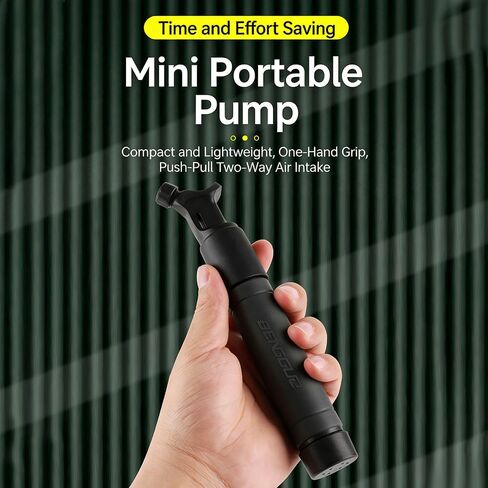 Ball Pump Push Pull Hand Inflator with One Needle for Sports Balls, Manual Air Pump for Basketball Soccer Volleyball Football in Saudi Arabia
