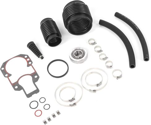 طقم إصلاح منفاخ خارجي، 30 803097T1 مناسب لـ Mercruiser One Gen 1 1977 1990، مع الفولاذ المقاوم للصدأ والمطاط من الدرجة البحرية in Saudi Arabia