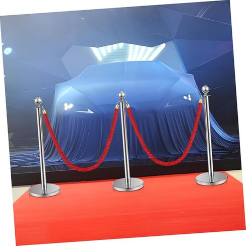 سدادة طرفية من الحبال شديدة التحمل من Luxshiny مع خطاف سلكي بخطاف لفنادق الدعامات والتحكم في الحشود، تصميم أنيق سهل التركيب in Saudi Arabia