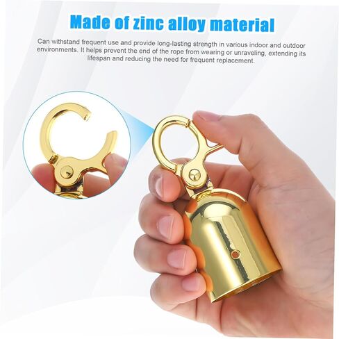 سدادة طرفية من الحبال شديدة التحمل من Luxshiny مع خطاف سلكي بخطاف لفنادق الدعامات والتحكم في الحشود، تصميم أنيق سهل التركيب in Saudi Arabia