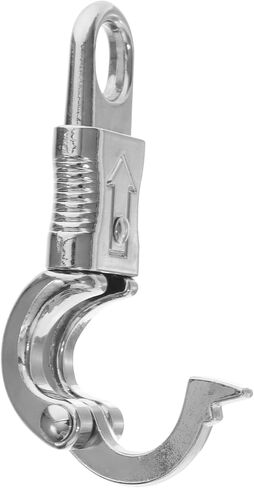 Zinc Alloy Equestrian Snap Hook Quick Release Snap Hook for Rope 102mm with Fixed-Eye for Riding Gear in Saudi Arabia