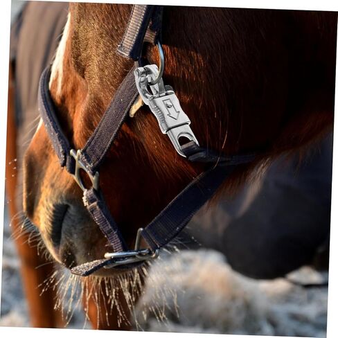 Zinc Alloy Equestrian Snap Hook Quick Release Snap Hook for Rope 102mm with Fixed-Eye for Riding Gear in Saudi Arabia