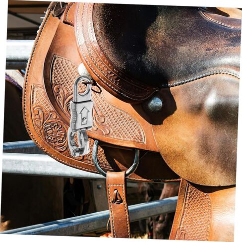 Zinc Alloy Equestrian Snap Hook Quick Release Snap Hook for Rope 102mm with Fixed-Eye for Riding Gear in Saudi Arabia