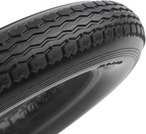 12-inch Solid Bicycle Tire, Puncture-Resistant Rubber Tire for 12×2, 12×2.125, 12.5×2.25, 12.5×1.5/1.75/1.95 (40-203) and Adult Bikes, Non-Inflatable, Grip-Tread Design in Saudi Arabia