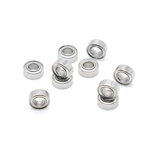 10Pcs SMR84ZZ 4X8X3mm ABEC-7 Stainless Steel Deep Groove Ball Bearings MR84 / L-840 ZZ in Saudi Arabia