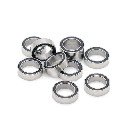 10Pcs MR125 2RS Bearing 5x12x4 Mm ABEC-7 Chrome Steel Bearing MR125 RS Reel & RC Bearing in Saudi Arabia