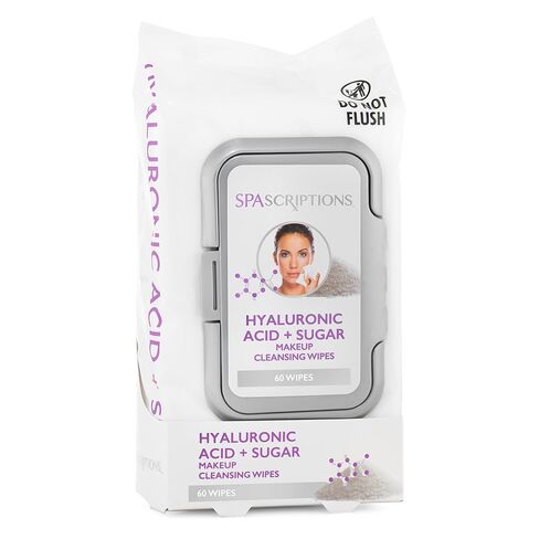 SpaScriptions Charcoal Cleansing Facial Wipes - Deep Cleansing, Purifying, Makeup Remover Wipes for Pore Cleansing, Impurities & Oil Control, Daily Use Face Wipes for All Skin Types, 1-Pack (60ct) in Saudi Arabia