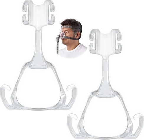 إطار بديل Mirage Fx مكون من قطعتين لقناع الأنف Mirage Fx، وغطاء رأس Mirage Fx لحماية الأنف وإعادة استخدام ملحقات آلة التنفس يناسب واقي الأنف Mirage FX (قطعتان قياسيتان) in Kuwait