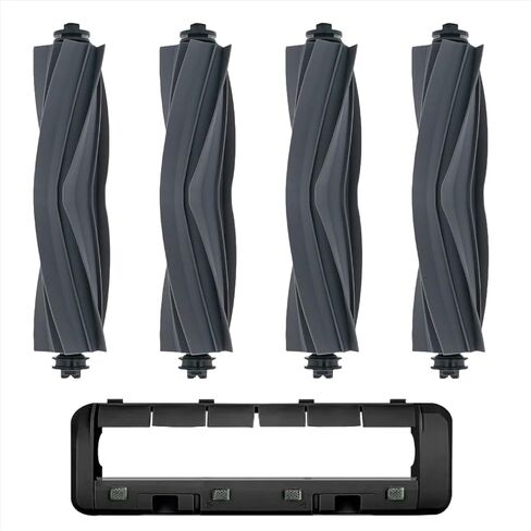 (5 قطع) فرشاة دوارة رئيسية، فتحة الفرشاة الرئيسية، متوافقة مع Dreame X30 Ultra/X40 Ultra/L10s Ultra/L20 Ultra/L10s Pro Ultra Heat/L10s Plus/L10s Pro Gen 2/L30 Ultra/L40 Ultra Sweeper in Kuwait