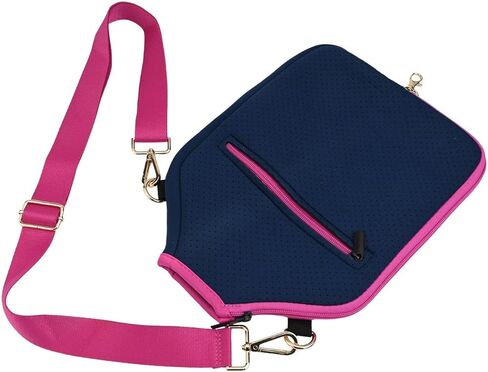 Neoprene Pickleball Paddle Cover 9.4 x 12.2 inch with Strap Franklin Selkirk Paddles, Dark Blue in Saudi Arabia