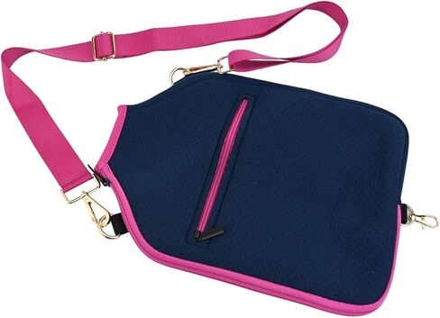 Neoprene Pickleball Paddle Cover 9.4 x 12.2 inch with Strap Franklin Selkirk Paddles, Dark Blue in Saudi Arabia