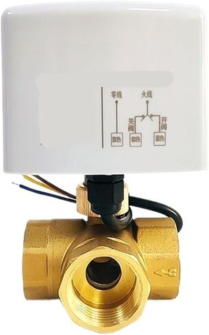 1/2 "3/4" 1 "1-1/4" 1-1/2" صمام كروي نحاسي ثلاثة أسلاك تحكم ثنائي ثلاثي الاتجاه AC220V DC24V DC12V (1,12VDC) in Kuwait