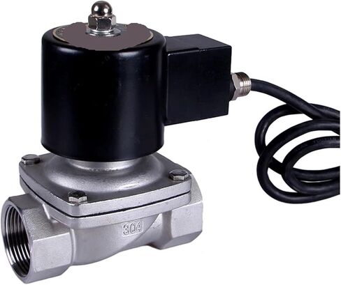 مغلق عادة IICT4 صمام الملف اللولبي المقاوم للانفجار الفولاذ المقاوم للصدأ صمام الغاز الطبيعي صمام المياه التيار المتناوب/تيار مستمر 220 فولت 24 فولت 12 فولت (1، BSP_24VAC) in Kuwait