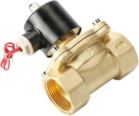 DN15 DN20 DN25 DN32 DN40 DN50 Solenoid Valve Normally Closed Brass Solenoid Valve Water Oil air(1,G_12VDC) in Saudi Arabia