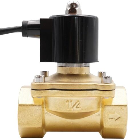 صمام الملف اللولبي للنافورة تحت الماء مغلق عادةً، صمام مياه النافورة، G3/8 بوصة إلى G2، AC220V DC24V، مقاوم للماء، NBR(1,AC 220V_NBR) in Kuwait