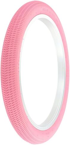 إطار دراجة BMX عالي الأداء PRO+ مقاس 18 بوصة × 1.95 لون وردي، مداس BMX/Freestyle. in Kuwait