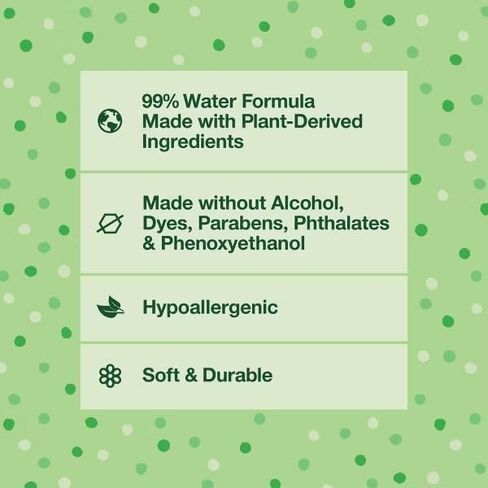 مناديل مبللة للأطفال برائحة الخيار الطازج - 3 عبوات (إجمالي 216 قطعة) in Kuwait