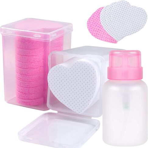 400PCS Lint Free Nail Wipes, Suitable for Cleaning Nails for Manicures, Nail Cleaning Pads, Eyelash Extenders, Nail Glue Cleaning Pads and Products in Saudi Arabia