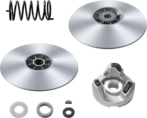 Golf Cart Secondary Driven Power Clutch Kit with Spring for Yamaha Golf Cart G2 G8 G9 G11 G14 G16 G20 G21 G22 G28 1985-2007, Metal Surface Drive Clutch in Saudi Arabia