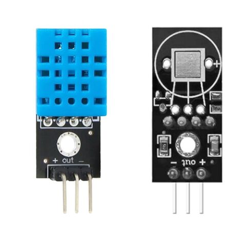 6PCS DHT11 Digital Temperature & Humidity Sensor Module, 3.3V-5V 20-90% RH 0-50℃ Humidity Sensor with Dupont Wires for Arduino Raspberry Pi in Saudi Arabia