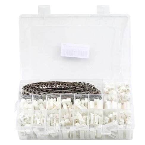 1270pcs XH 2.54mm Pitch 2p 3p 4p 5p Terminal Kit Housing Pin Header JST Connector Wire Connectors Adaptor XH2.54 TJC3 in Saudi Arabia