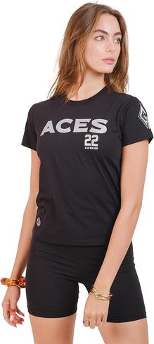 Ultra Game WNBA Official Women's Super Soft Players T-Shirt in Saudi Arabia