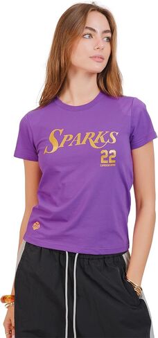 Ultra Game WNBA Official Women's Super Soft Players T-Shirt in Saudi Arabia