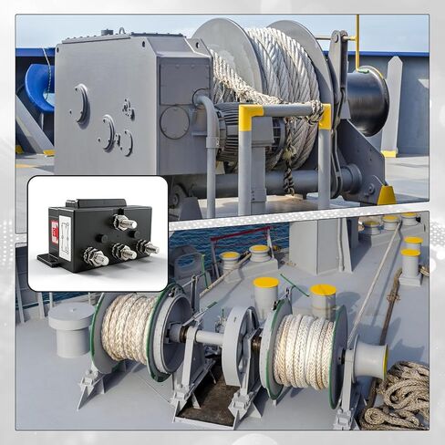 12V 3-Wire Quadrupole Anchor Windlass Reverse Solenoid Control Box 6000W Max Fit for Marine Boat Electric Winch Forklifts Construction Machinery in Saudi Arabia