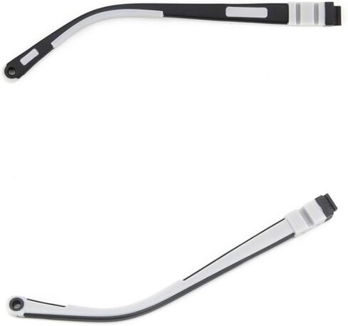 QYAJS Eyeglasses Arms Legs Children Glasses Silicone Eyewear Frame Temple Girls Boy (Black and Grey) in Saudi Arabia