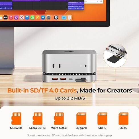 محولات محور USB C لجهاز MacBook Pro 14/16 بوصة 2022، محول MacBook Pro MultiportMac USB C Dongle مع Thunderbolt 3، USB3.0*3، قارئ بطاقة SD/TF، ​​ملحقات MacBook Pro لجهاز MacBook Pro Air 2022-2018 in Kuwait