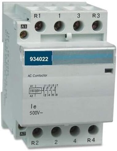 موصل التحكم في الإمداد 2NO 2NC 4 Pole 2x2 Control 120V Coil، 50A 60Amp 40A 32Amp 30A تبديل الطاقة DIN 934022 in Kuwait