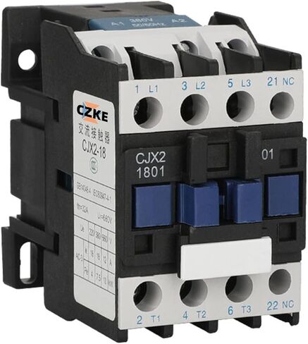1 قطعة CJX2-1801 LC1 AC موصل 18A 3 المرحلة 3-القطب NC لفائف الجهد 380 فولت 220 فولت 110 فولت 36 فولت 24 فولت 50/60 هرتز الدين السكك الحديدية شنت 3P + 1NC (اللون: التيار المتناوب 380 فولت) in Kuwait