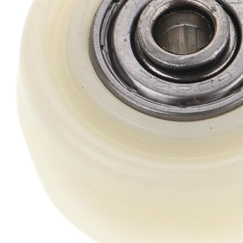 4pcs 1.5-inch Nylon Single Wheel Heavy Duty Swivel Plate Casters for Hand Trucks and Furniture Dollies, Silent Rotation Wheels for Industrial Material Handling in Saudi Arabia